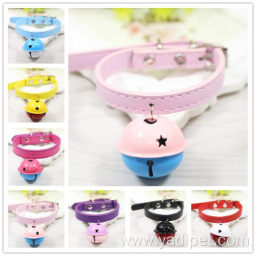 hot pet supplies paint big bell pet collar